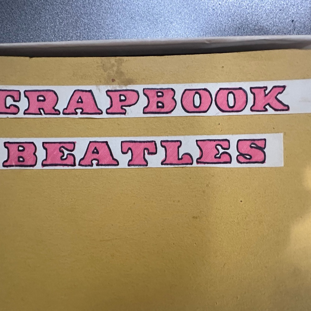 Vintage Beatle Maniac Scrapbook 60+ Pages Original Newspaper&Magazine Clippings